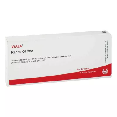 Renes Gl D20 ampulės (10x1 ml) Renes Gl D20 ampulės (10x1 ml)