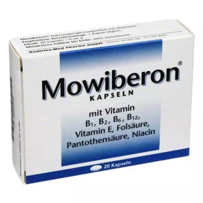 MOWIBERON Kapsulės, 20 vnt