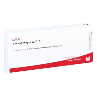 NERVUS VAGUS GL D 15 ampulių, 10X1 ml NERVUS VAGUS GL D 15 ampulių, 10X1 ml