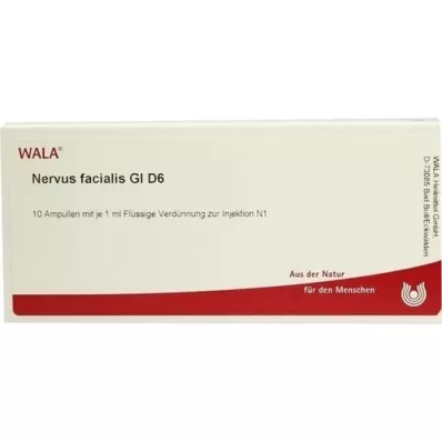 NERVUS FACIALIS GL D 6 ampulės, 10X1 ml