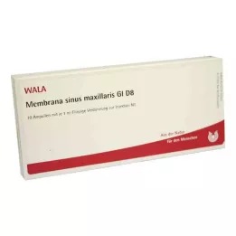 MEMBRANA sinus maxillaris GL D 8 ampulės, 10X1 ml