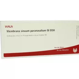 MEMBRANA sinuum paransalium GL D 30 ampulių, 10X1 ml