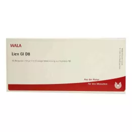 LIEN GL D 8 ampulės, 10X1 ml