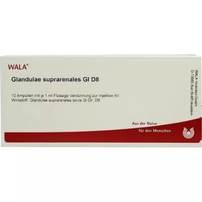 GLANDULAE SUPRARENALES GL D 8 ampulės, 10X1 ml