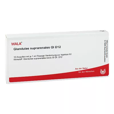 Glandulae suprarenalis GL D 12 ampulės, 10X1 ml