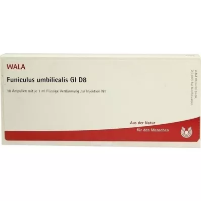 FUNICULUS UMBILICALIS GL D 8 ampulės, 10X1 ml