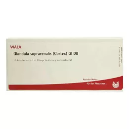 GLANDULA SUPRARENALIS žievė GL D 8 ampulės, 10X1 ml
