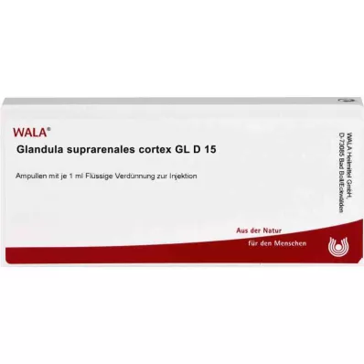 Suprarenalinė liauka.Cort.Gl D15 ampulės (10x1 ml)