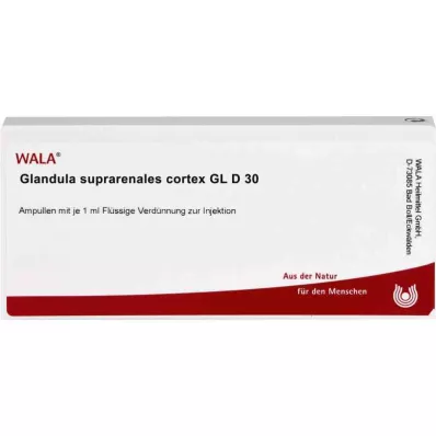 GLANDULA SUPRARENALES žievė GL D 30 ampulių, 10X1 ml