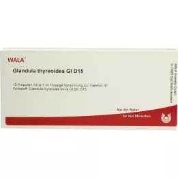GLANDULA THYREOIDEA GL D 15 ampulių, 10X1 ml