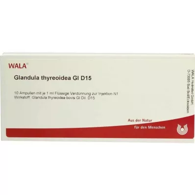 Glandula Thyreoidea GL D 15 ampulės, 10X1 ml