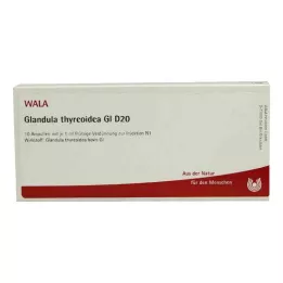 GLANDULA THYREOIDEA GL D 20 ampulių, 10X1 ml