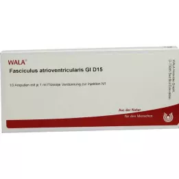 FASCICULUS atrioventricularis GL D 15 ampulių, 10X1 ml