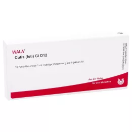 CUTIS feti GL D 12 ampulių, 10X1 ml
