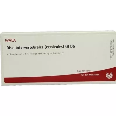 DISCI intervertebrales cervicales GL D 5 ampulės, 10X1 ml