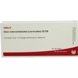 DISCI intervertebrales cervicales GL D 8 ampulės, 10X1 ml