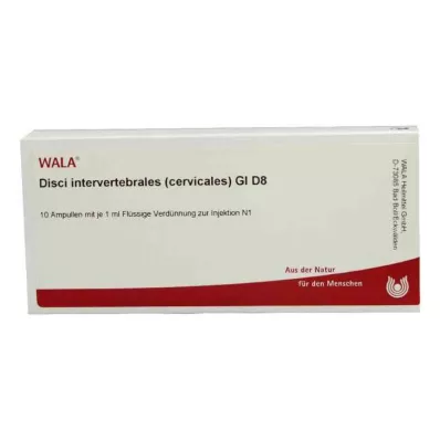 DISCI intervertebrales cervicales GL D 8 ampulės, 10X1 ml DISCI intervertebrales cervicales GL D 8 ampulės, 10X1 ml