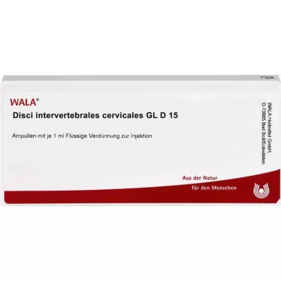DISCI intervertebrales cervicales GL D 15 ampulių, 10X1 ml DISCI intervertebrales cervicales GL D 15 ampulių, 10X1 ml