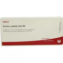 ARNICA E Planta tota D 2 ampulės, 10X1 ml