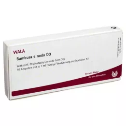 BAMBUSA E NODO D 3 ampulės, 10X1 ml