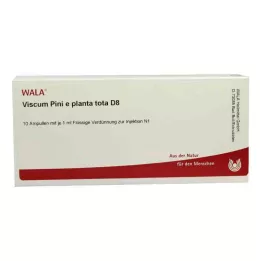 VISCUM PINI e planta tota D 8 ampulės, 10X1 ml