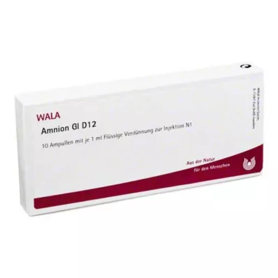Amnion GL D 12 ampulės, 10X1 ml