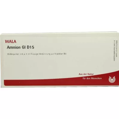 Amnion GL D 15 ampulės, 10X1 ml Amnion GL D 15 ampulės, 10X1 ml