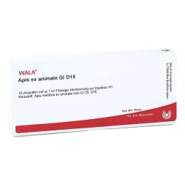APIS EX animale GL D 15 ampulių, 10X1 ml