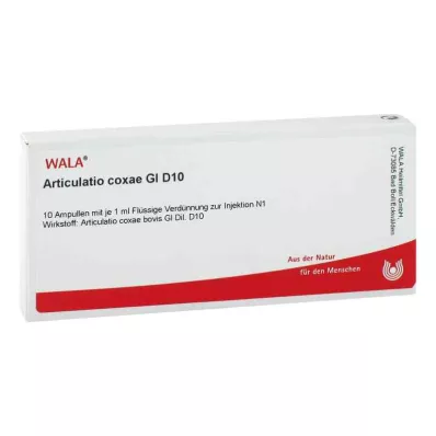 Articulatio Coxae Gl D10 ampulės (10x1 ml) Articulatio Coxae Gl D10 ampulės (10x1 ml)