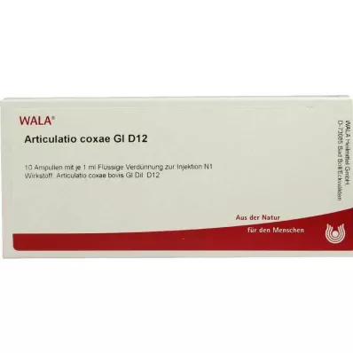 ARTICULATIO Coxae GL D 12 ampulių, 10X1 ml ARTICULATIO Coxae GL D 12 ampulių, 10X1 ml