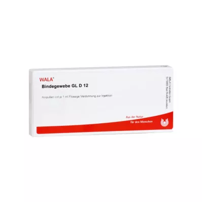 BINDEGEWEBE GL D 12 ampulių, 10X1 ml