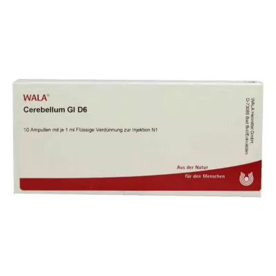 Cerebellum Gl D6 ampulės (10x1 ml) Cerebellum Gl D6 ampulės (10x1 ml)