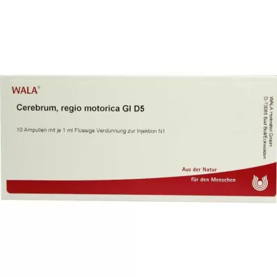 Cerebrum Regio Motor GL D 5 ampulės, 10X1 ml