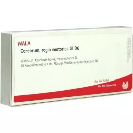 CEREBRUM REGIO motorica GL D 6 ampulės, 10X1 ml