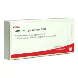 CEREBRUM REGIO motorica GL D 6 ampulės, 10X1 ml