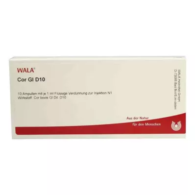 Cor Gl D10 ampulės (10x1 ml)