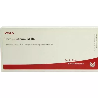 Corpus Luteum GL D 4 ampulės, 10X1 ml Corpus Luteum GL D 4 ampulės, 10X1 ml