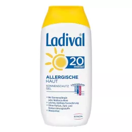 LADIVAL Alerginės odos gelis LSF 20, 200 ml