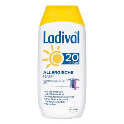 LADIVAL Alerginės odos gelis LSF 20, 200 ml