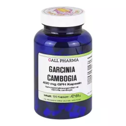 GARCINIA CAMBOGIA 400 mg GPH kapsulės, 120 kapsulių