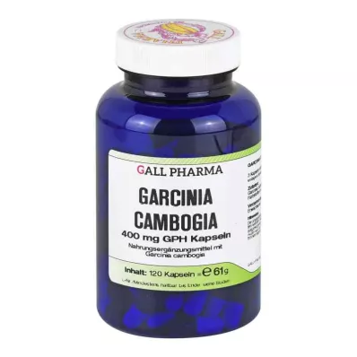 GARCINIA CAMBOGIA 400 mg GPH kapsulės, 120 kapsulių GARCINIA CAMBOGIA 400 mg GPH kapsulės, 120 kapsulių