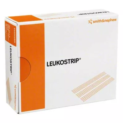 LEUKOSTRIP Žaizdų siuvimo juostelės 26x102 mm dėžutė, 25X4 vnt