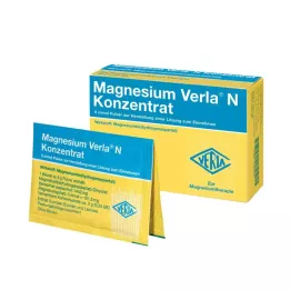 MAGNESIUM VERLA N Koncentratas, skirtas gerti, 20 vnt