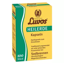 LUVOS Gydomojo molio kapsulės, 100 vnt