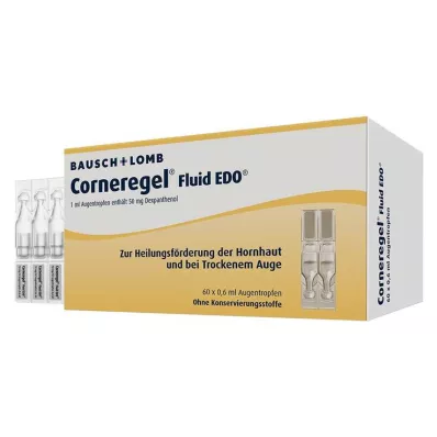 CORNEREGEL Skystis EDO Akių lašai, 60X0,6 ml CORNEREGEL Skystis EDO Akių lašai, 60X0,6 ml