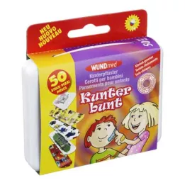 KINDERPFLASTER Kunterbunt, 50 vnt