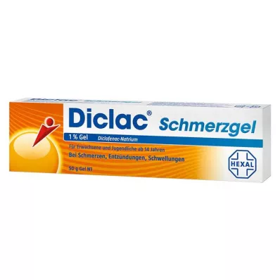DICLAC Skausmo gelis 1%, 50 g