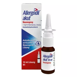 ALLERGODIL ūminis nosies purškalas, 10 ml