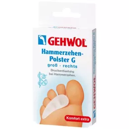 GEHWOL Polimero gelio plaktuko pagalvėlė G dešinė, 1 vnt