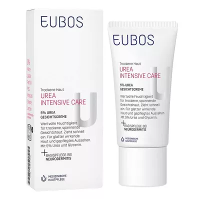 EUBOS TROCKENE Skin Urea 5% veido kremas, 50 ml